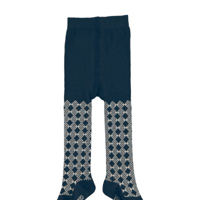 Snow organic tights dark blue