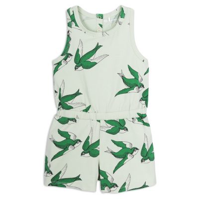 Mini Rodini - Swallows Summersuit Green