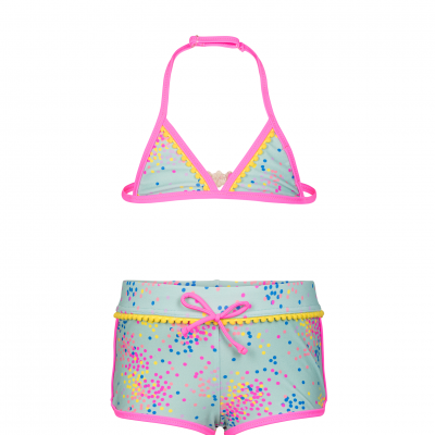 Le Big Jara short bikin cloud blue