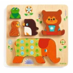 Djeco Houten Puzzel Woodypile