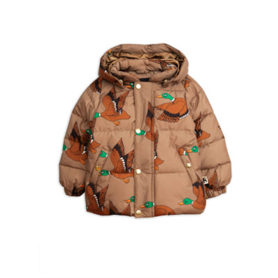 Mini Rodini Jas Ducks Bruin