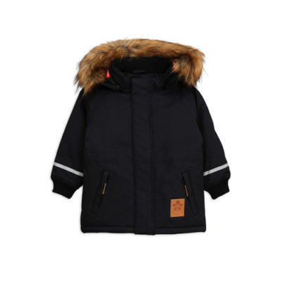 Mini Rodini K2 parka zwart