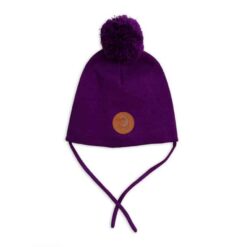 Mini Rodini Penguin Hat Purple