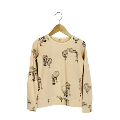 lotiekids T-shirt Ballonnen Stone