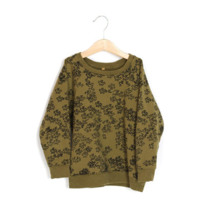 lotiekids Sweater Regen Kaki