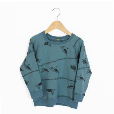 lotiekids Sweater Schildpadden Blauw