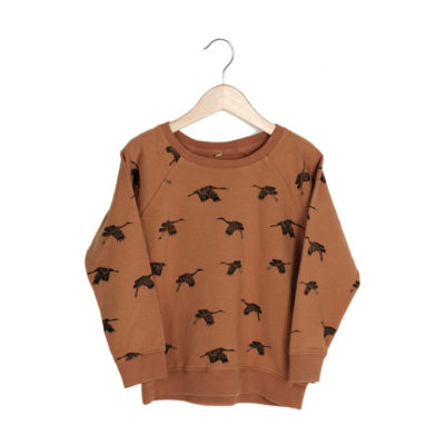 lotiekids Sweater Vogels Oranje