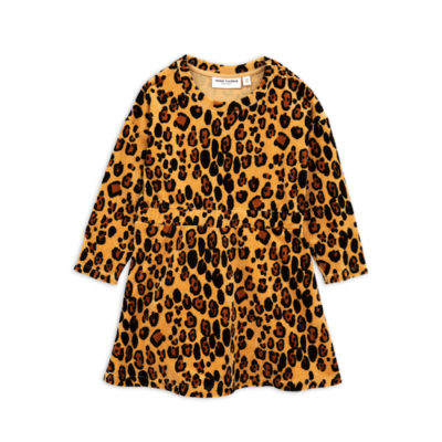 Mini Rodini Leopard Velour Dress