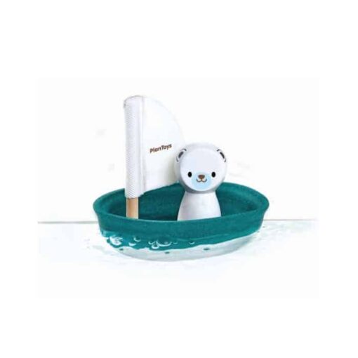 PlanToys Sailing Boat Polar Bear