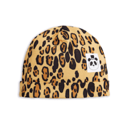 Mini Rodini Leopard Beanie.