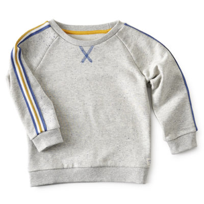 Little Label Sweater Grey Neppy