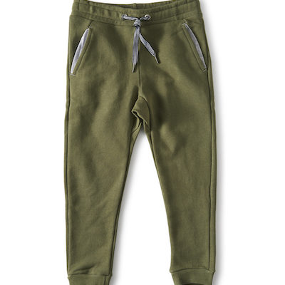 Little Label Sweat Pants Olive Green