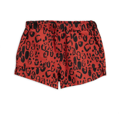 Mini Rodini Leopard Woven Shorts