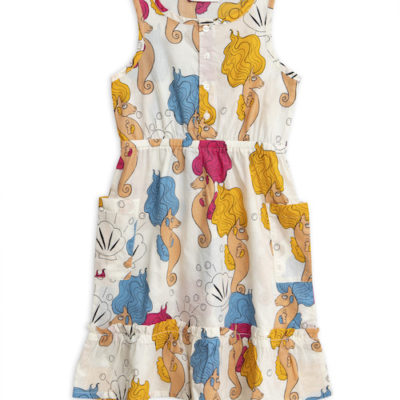 Mini Rodini Seahorse Flounce Dress