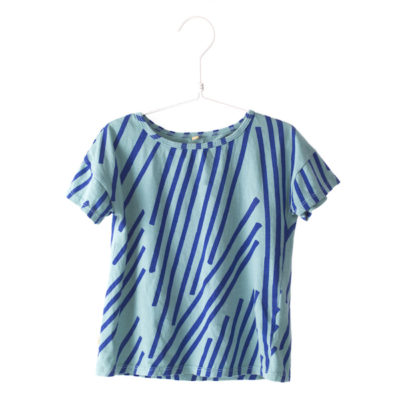 Lotiekids Shirt Stripes Turquoise