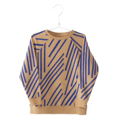 Lotiekids Sweatshirt Stripes Camel