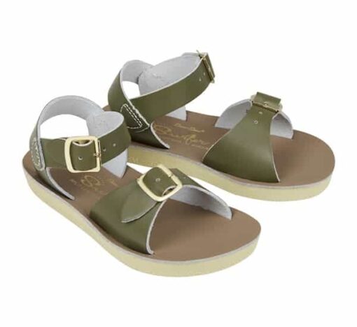 Salt-Water sandals surfer olive