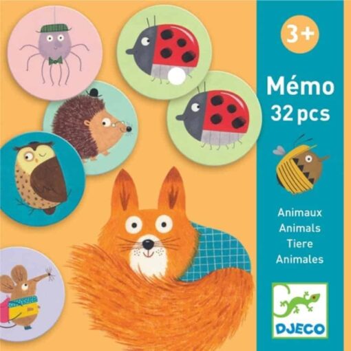 Djeco Memory Dieren