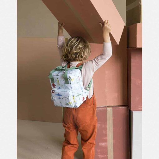 Studio Ditte Vliegtuigjes rugzak small - Afbeelding 4