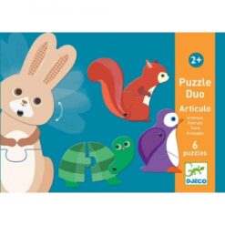 Djeco Puzzel Duo Dieren