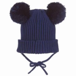 Mini Rodini Ear Hat Navy