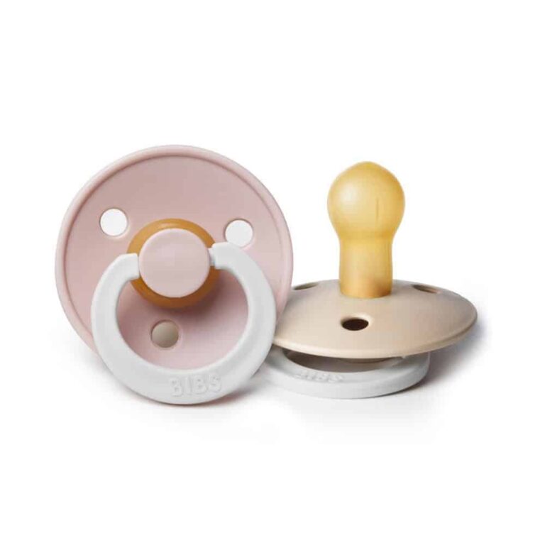 Bibs fopspeen Glow in the dark Blush Little Department Store