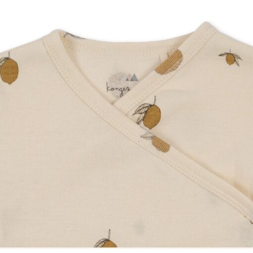 Konges slojd Newborn onesie Lemon - Afbeelding 2