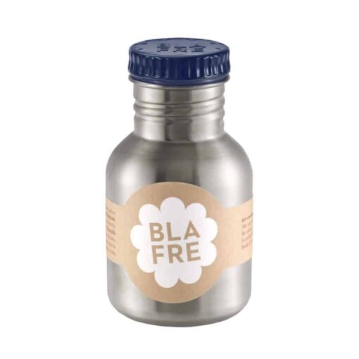 Blafre drinkfles RVS blauw 330 ml