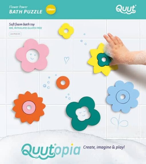 Quutopia Badpuzzel Bloemen