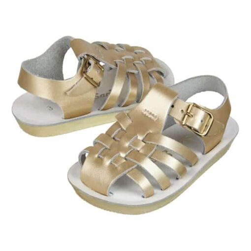 Salt-Water sandals Sailor Child Gold