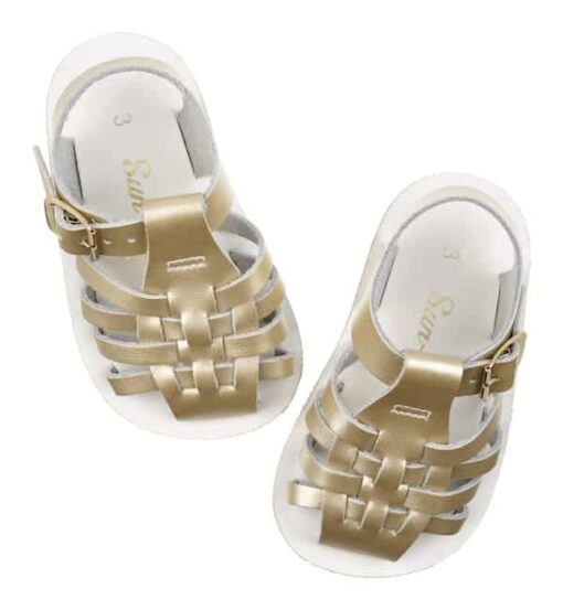 Salt-Water sandals Sailor Child Gold