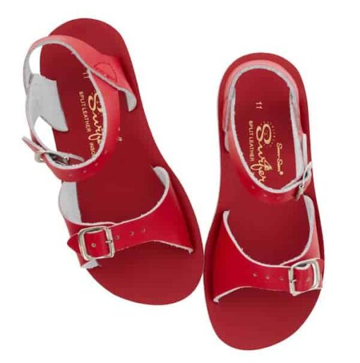 Salt-Water sandals surfer red