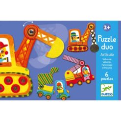 Djeco Puzzel Duo Voertuigen