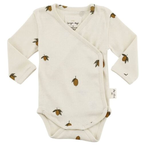 Konges slojd Newborn romper Lemon