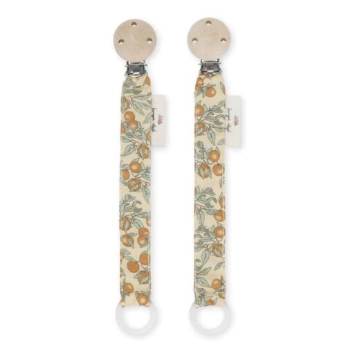 Konges Slojd Speenkoord Orangerie Beige set van 2st