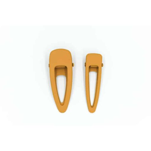 Grech & Co matte clips golden