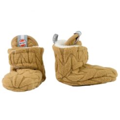 Lodger Babyslofjes Fleece Dark Honey