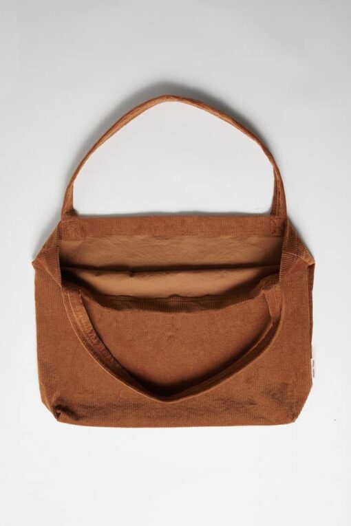 Studio Noos Brown-ie rib mom-bag