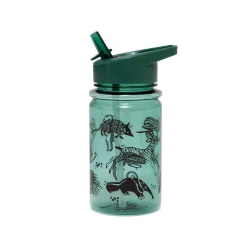 Petit Monkey drinkfles  black animals salie - Afbeelding 2