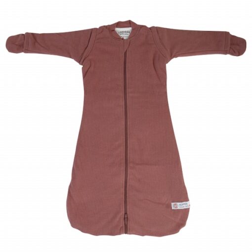 Lodger Winterslaapzak Hopper Sleeves Rib Rosewood