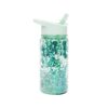 Petit Monkey drinkfles glitter green lily