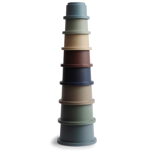 Mushie Stapeltoren Stacking Cups Forrest