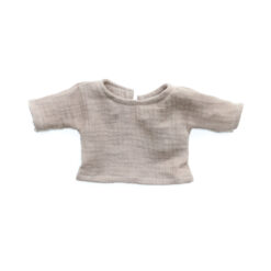 Nuki Nuby Poppenshirtje Taupe