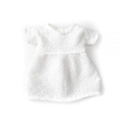 Nuki Nuby Poppenjurk Broderie Wit