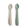 Mushie Baby spoon sand cambridge blue