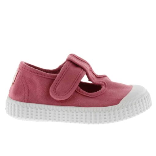 Victoria T-band Sneakers Frambuesa