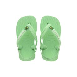 Havaianas Baby Brasil Logo Hydro Green