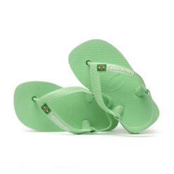 Havaianas Baby Brasil Logo Hydro Green