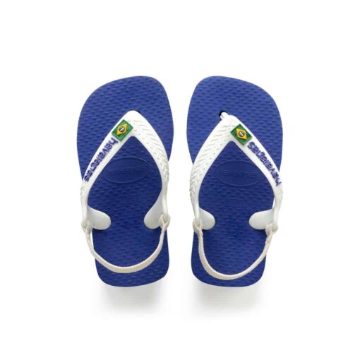 Havaianas Baby Brasil Logo Marine Blue