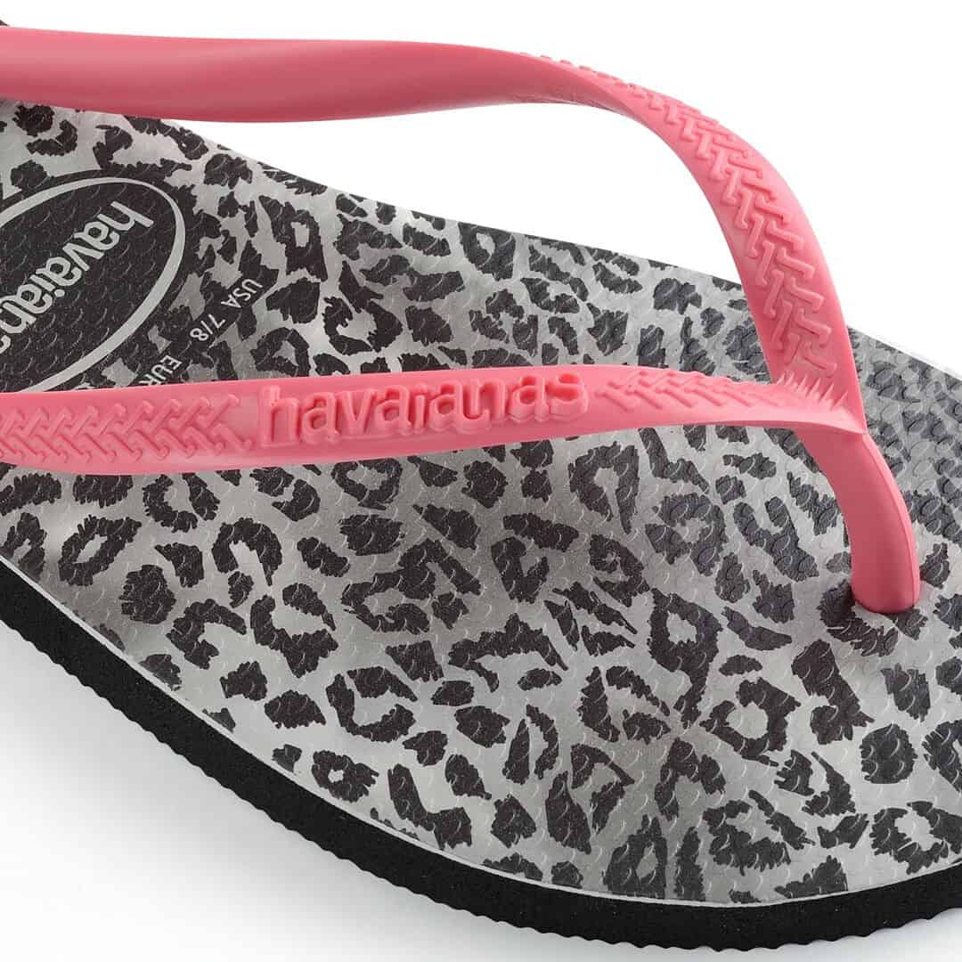 Maar Ongewijzigd details Havaianas Kids Slim Leopard Black - Little Department Store Rotterdam